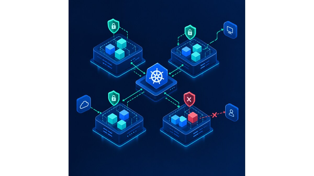 Kubernetes network policy and secured pod communication
